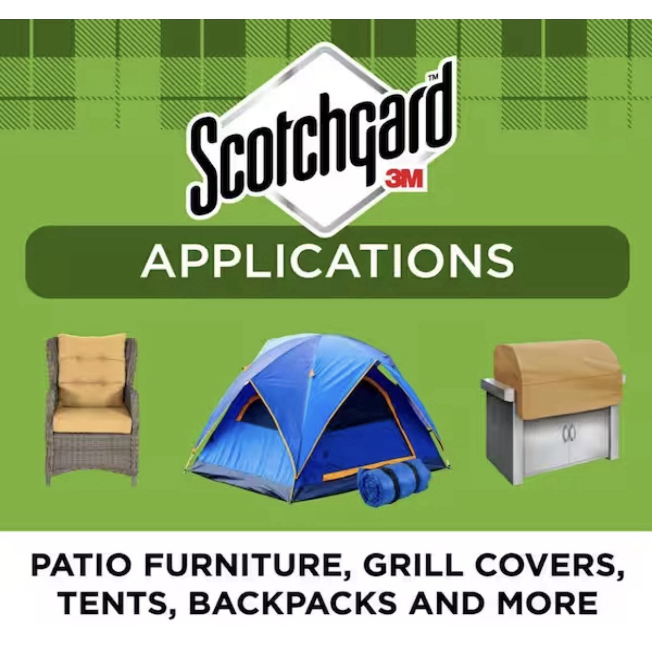 SCOTCH GUARD Water Repellent Spray 13 oz. Fabric Protector Outdoor Patio 1 Can