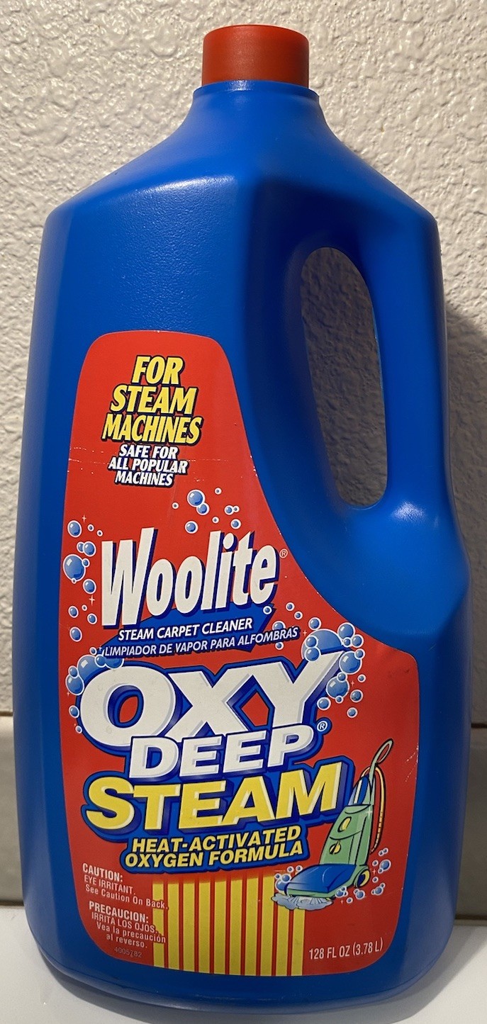 Vintage 2006 Woolite Oxy Deep Steam Carpet Cleaner 128 Oz For Steam Machines
