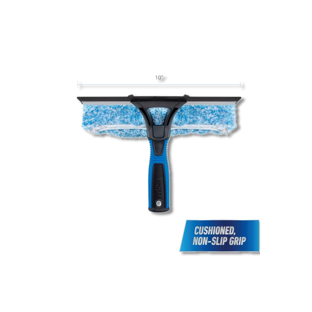 Unger 10 in Rubber Window Squeegee/Scrubber 981620