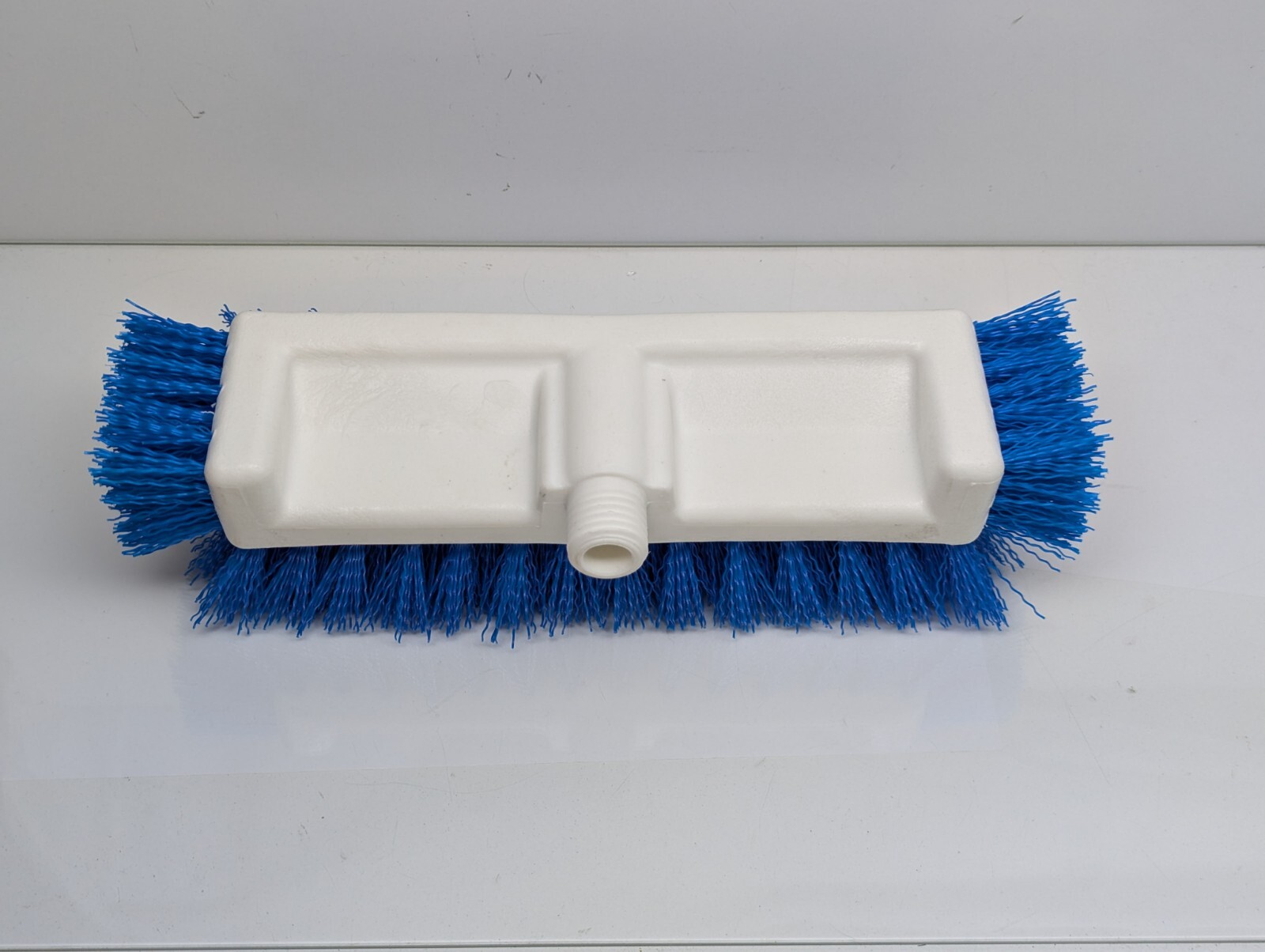 Lot of 6 Extra Heavy Duty Deck Scrubber Cleaning Brush Blue Bristles Replacement