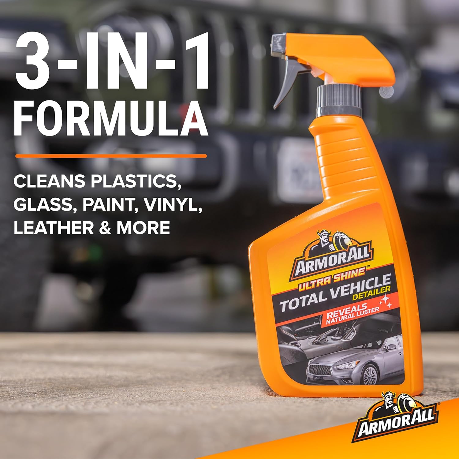 Armor All Ultra Shine Total Vehicle Detailer by Armor All, Car Detailer Spray fo