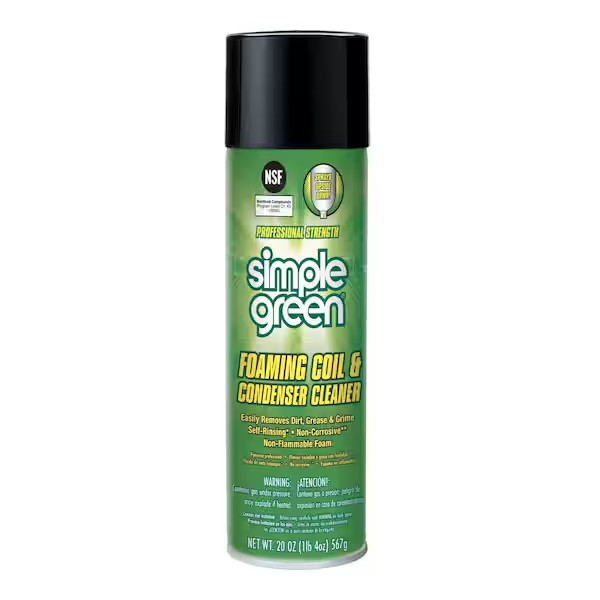 Simple Green 13418 20oz Professional Strength Foaming Coil Cleaner