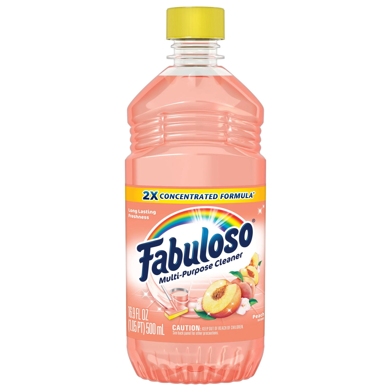 Fabuloso Multi-Purpose Cleaner, 2X Concentrated Formula, Floor Cleaner, Peach Sc