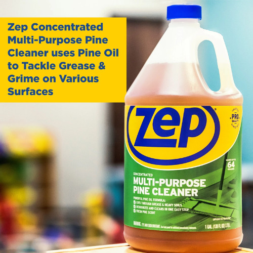 Zep Concentrated Multi-Purpose Pine Cleaner – 128 oz (Case of 4)- ZUMPP128