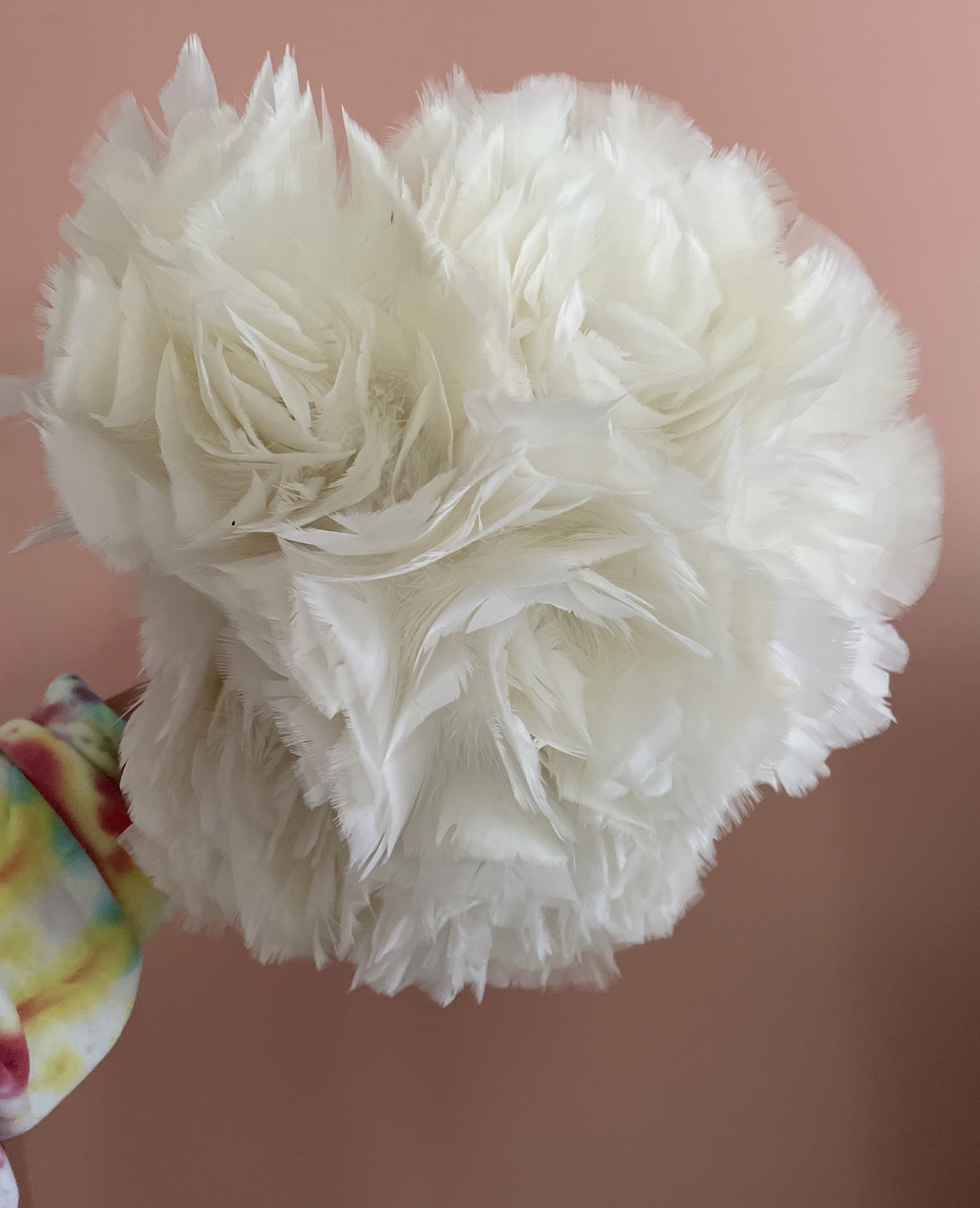 Anti Static Duster Lot Cleaner Plastic Handle Turkey Feather Home Cleaning X6