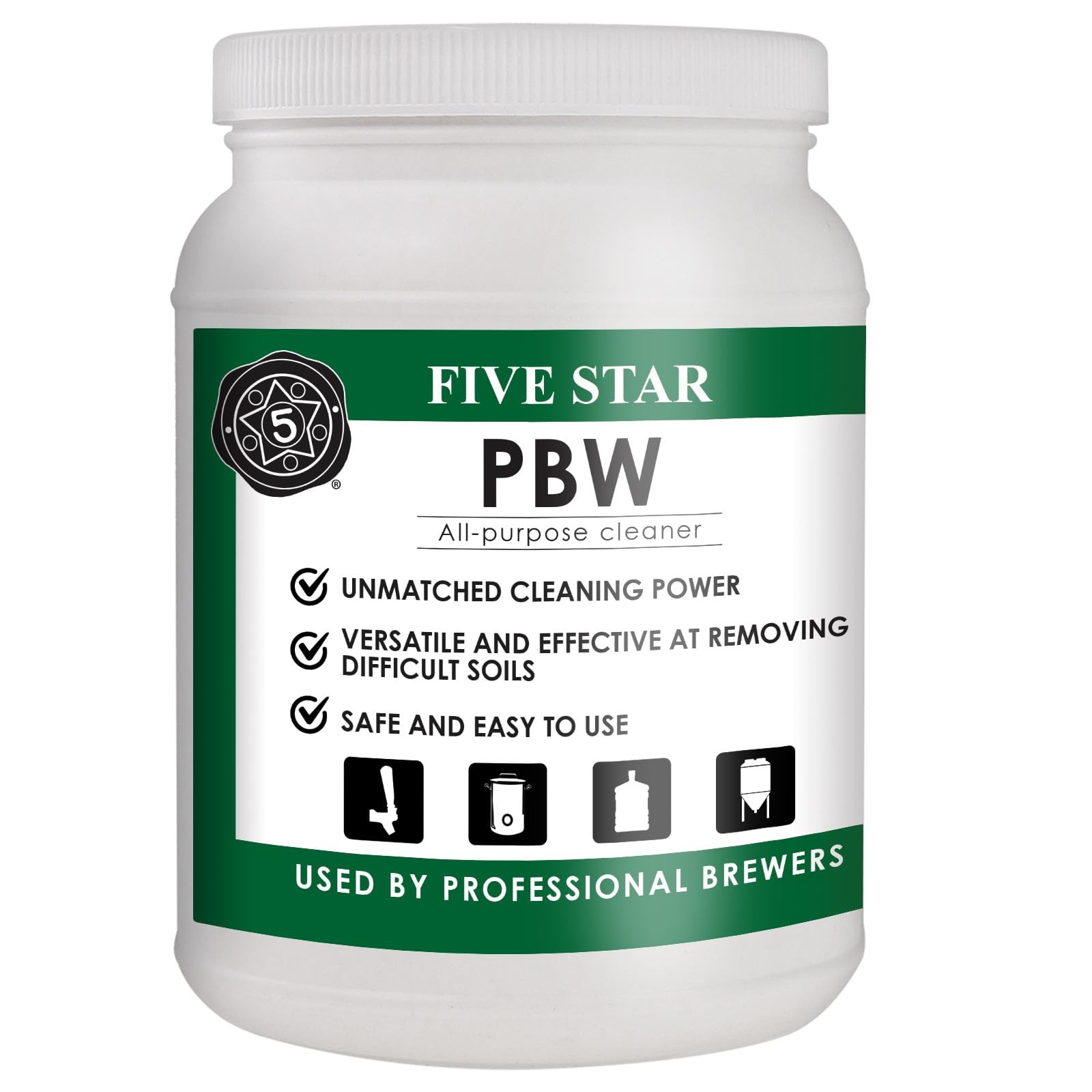 Five Star – 91037068620 P.B.W. Cleanser – 4 Pounds