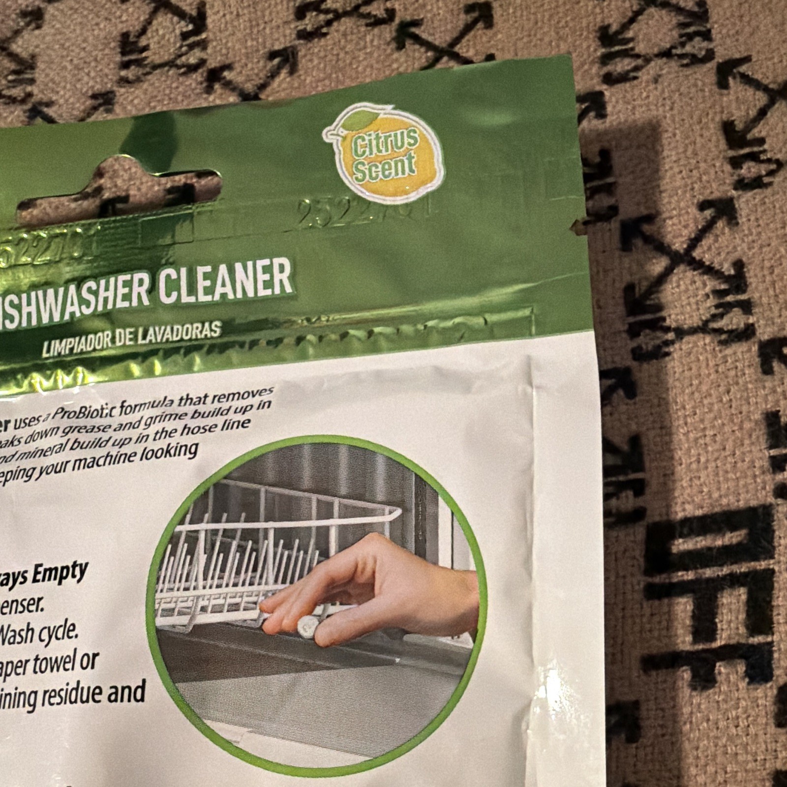 iFLO iFloBiotic Dishwasher Cleaner Tablets 6-Pack Citrus 4.4oz IFLO6DWC