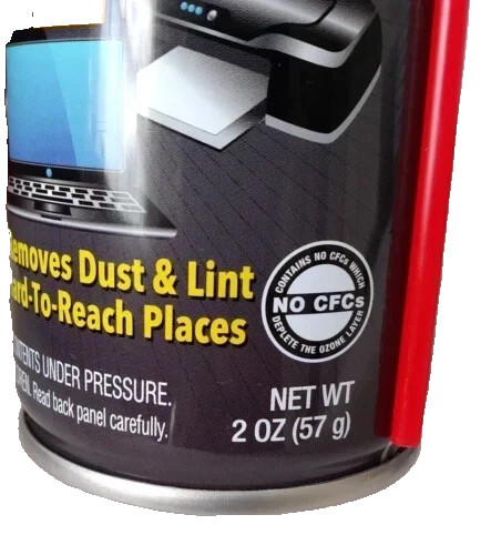 Air Duster Cans Spray Electronics 2 oz Computer Keyboard Lot of 3