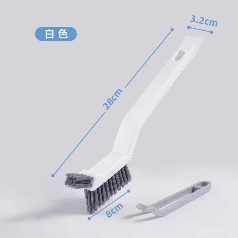 Effective Cleaning Brush for Corners and Gaps – 2-In-1 Multipurpose Bathroom and