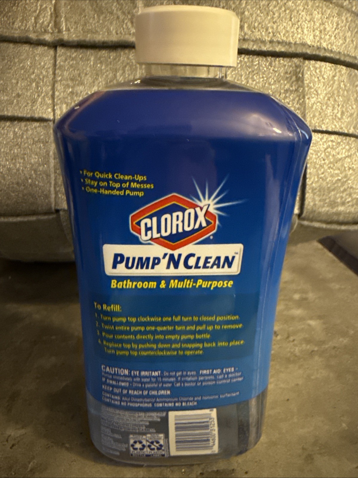 Clorox Pump ’N Clean Bathroom Refill 24 oz Rain Clean Discontinued Product New!