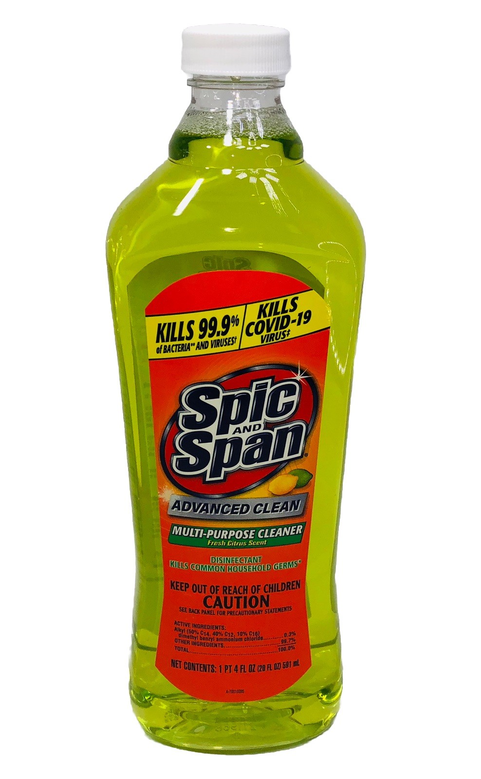 4 Spic & Span Multi-purpose Cleaner Citrus Scent Liquid Floor Cleaner FREE SHIP