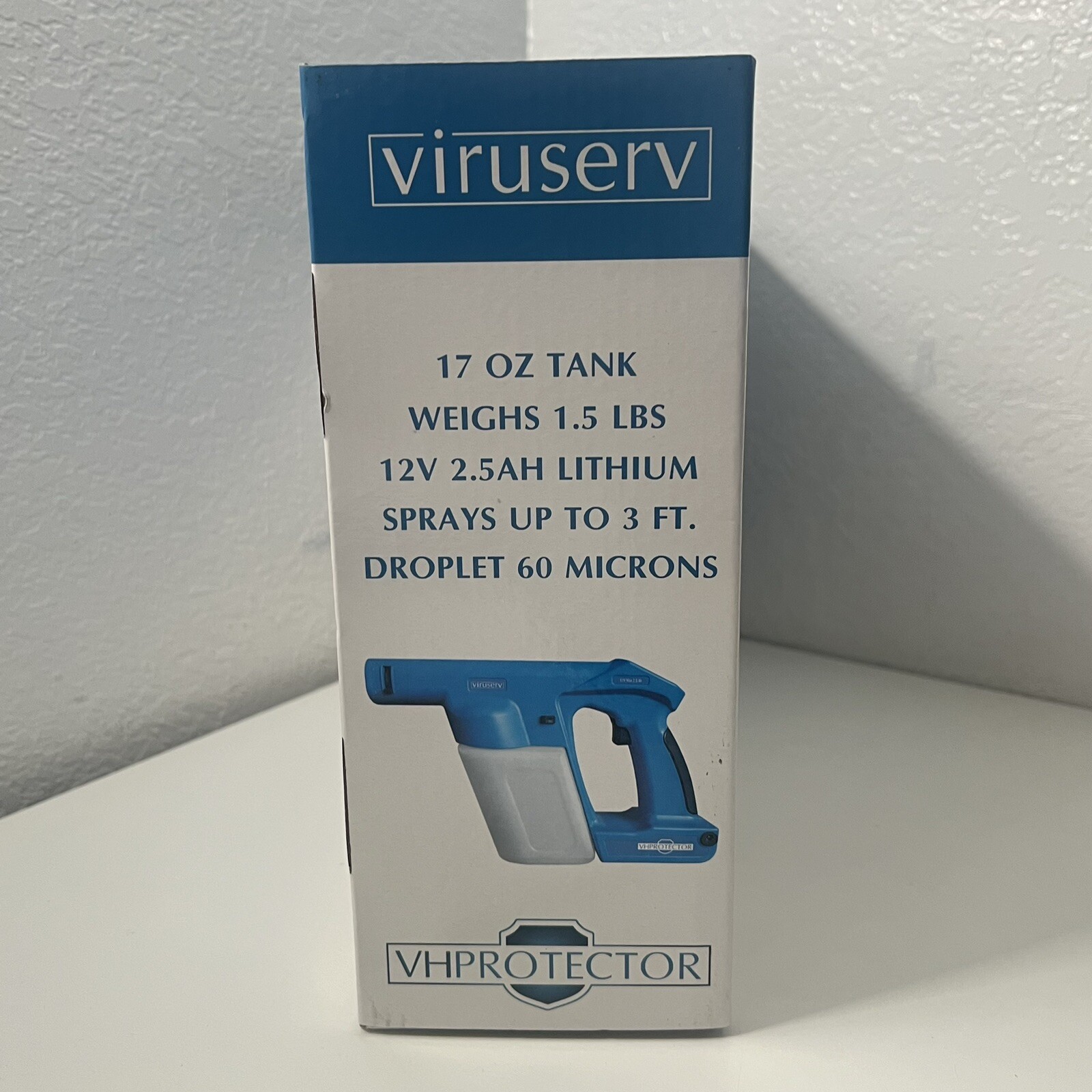 Viruserv Professional Cordless Electrostatic Disinfectant Sprayer