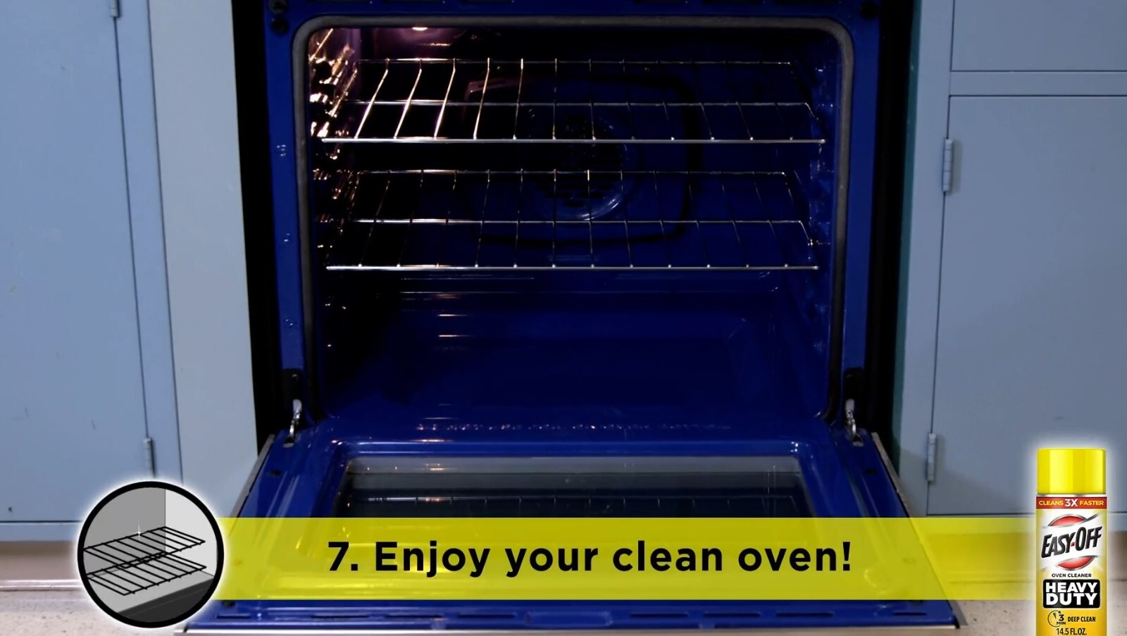 Heavy Duty Oven Cleaner Aerosol grease spills spot deep cleaning grills Foam NEW