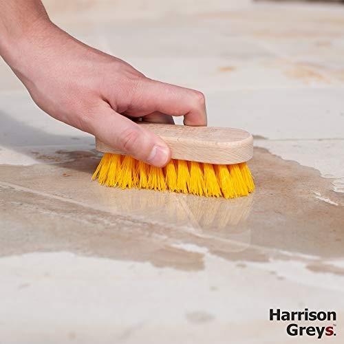 Scrub Brush Stiff Hard Bristles Heavy Duty Wooden Hand Brush Indoor Outdoor