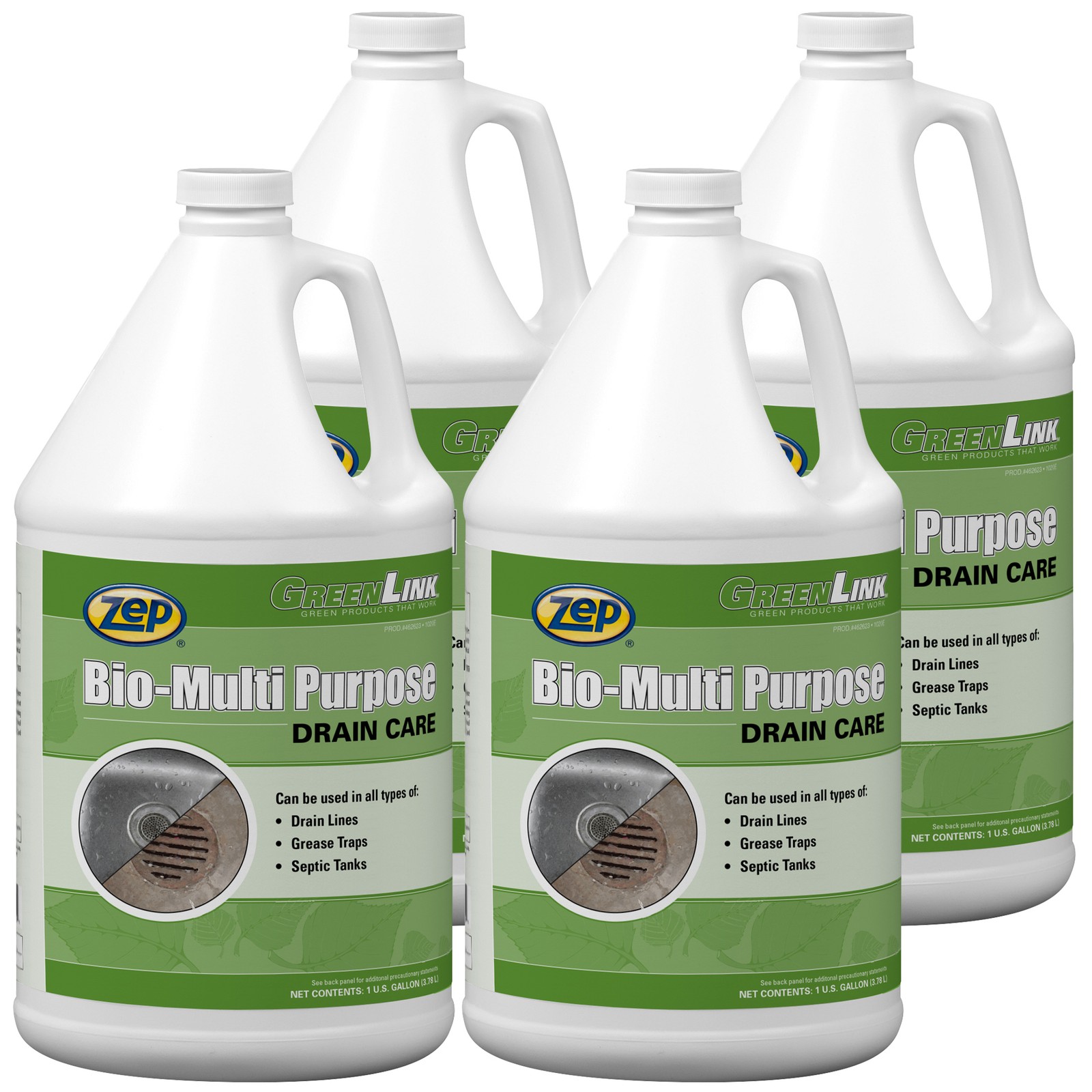 Zep Bio Multipurpose Drain Care 1 Gallon (Case of 4) 462623