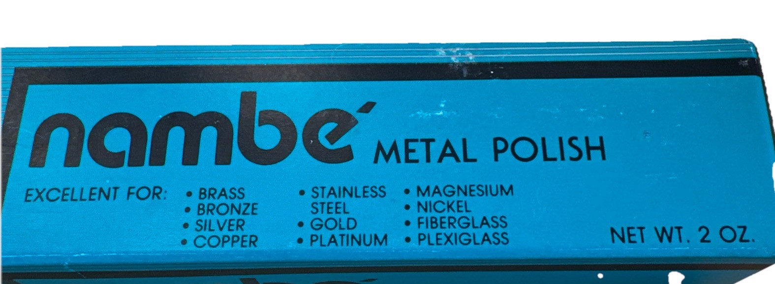 Vintage Nambe Metal Polish Original Formula RARE 2 Oz Brass Bronze Copper Silver