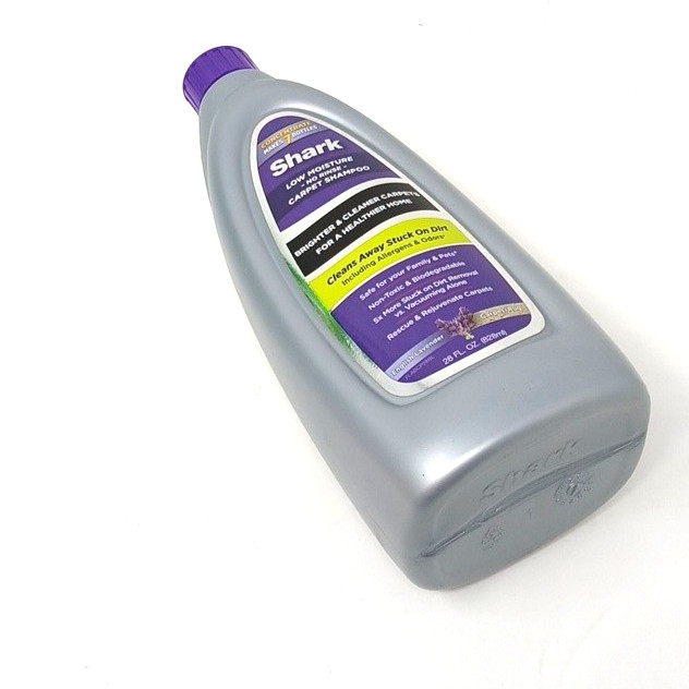 FREE SHIPPING – Shark Carpet Shampoo Low Moisture No Rinse English Lavender 28oz