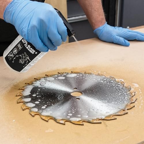 32 oz Blade & Bit Cleaner – Non-Toxic Resin & Pitch Remover for Workshop Tools