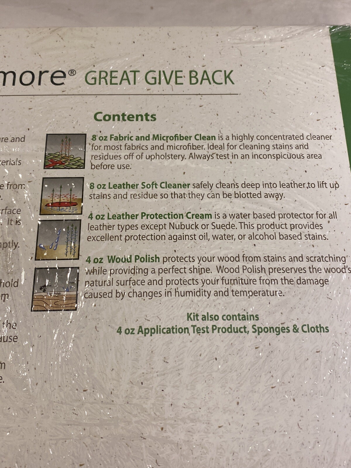 Worry No More Uniters Furniture Care Leather Pack New