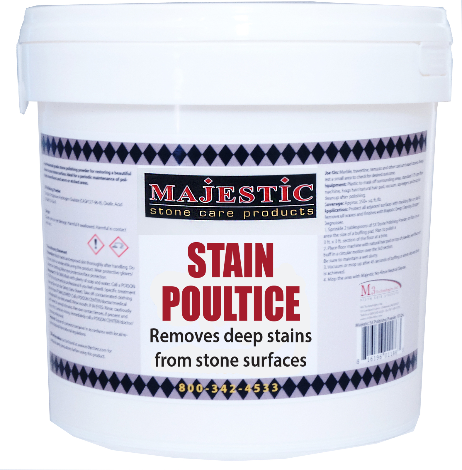 Majestic Poultice Powder-Case of 4 (1.5 lbs) MAJC05024