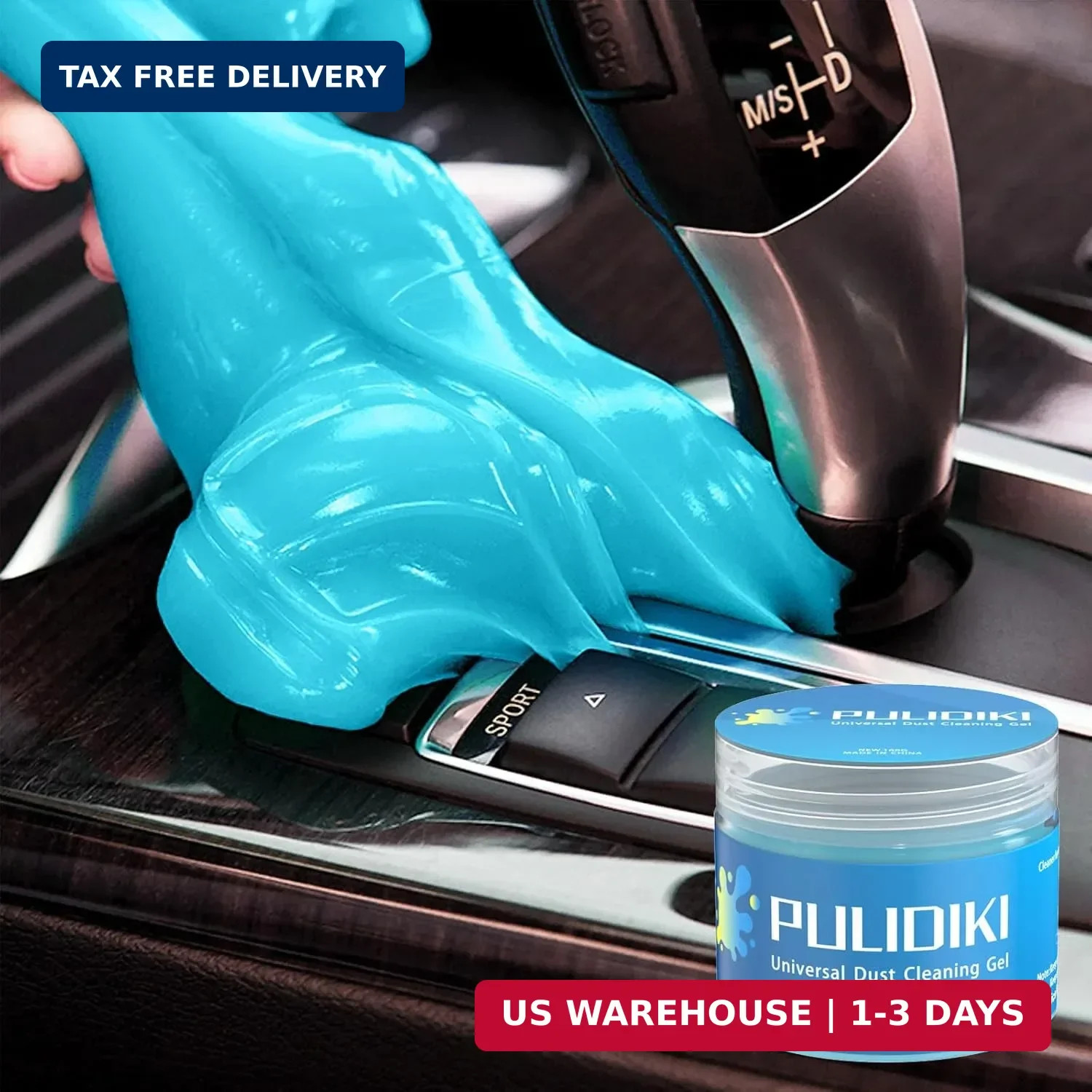Car Cleaning Putty Gel Dust Remover for Auto Interior Air Vent Keyboard