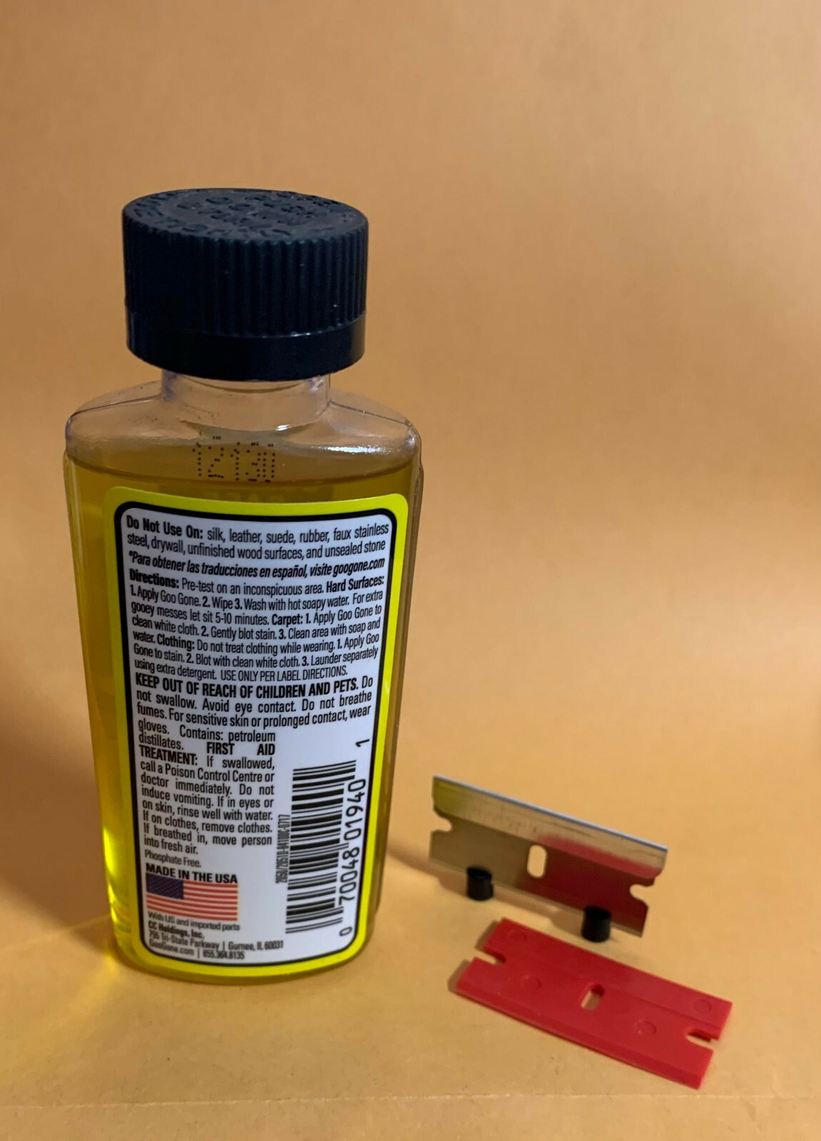 Goo Gone 2oz With 2pc Blondes Plastic & Steel