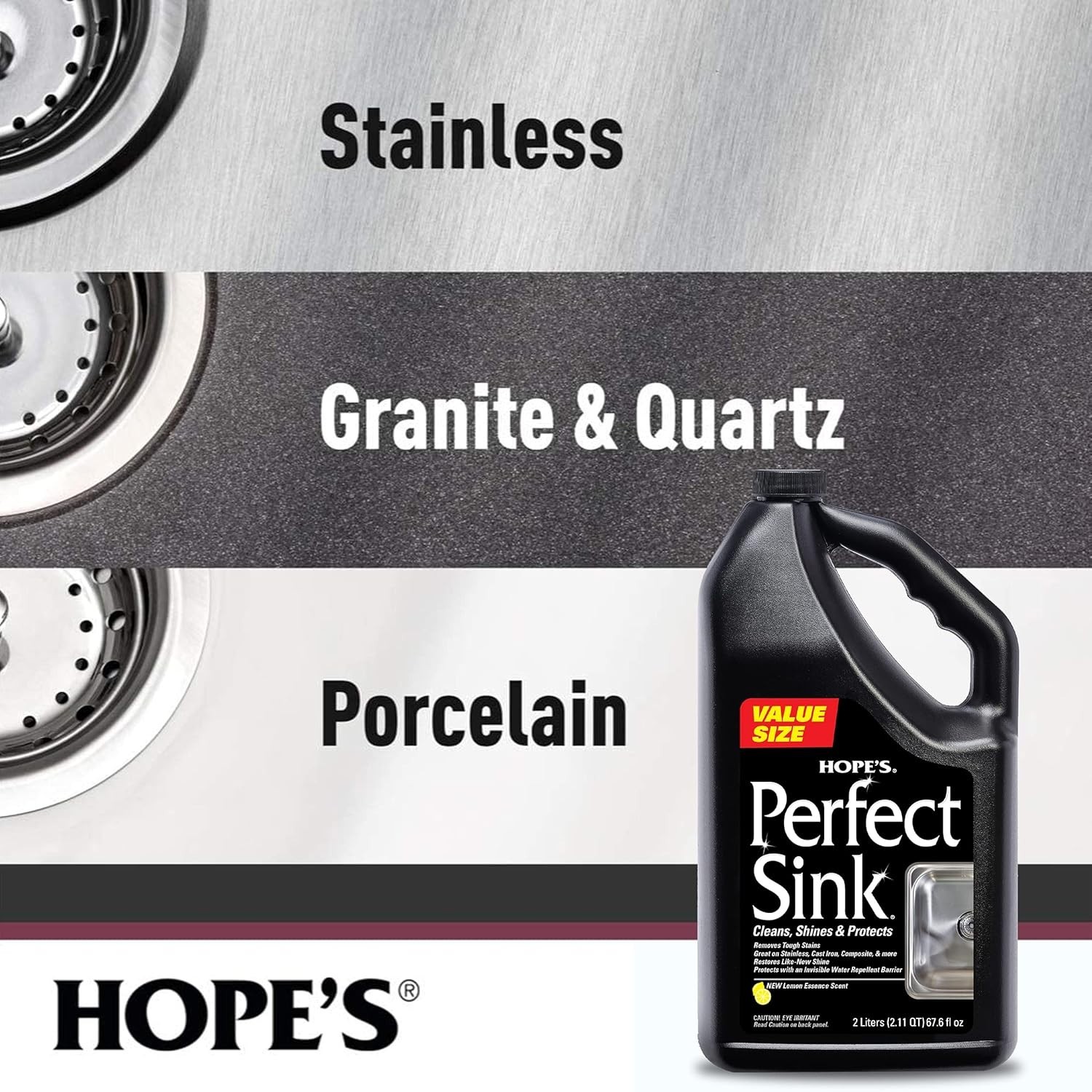 Perfect Sink Cleaner & Polish – 2L Multi-Surface Restorative Shine Solution