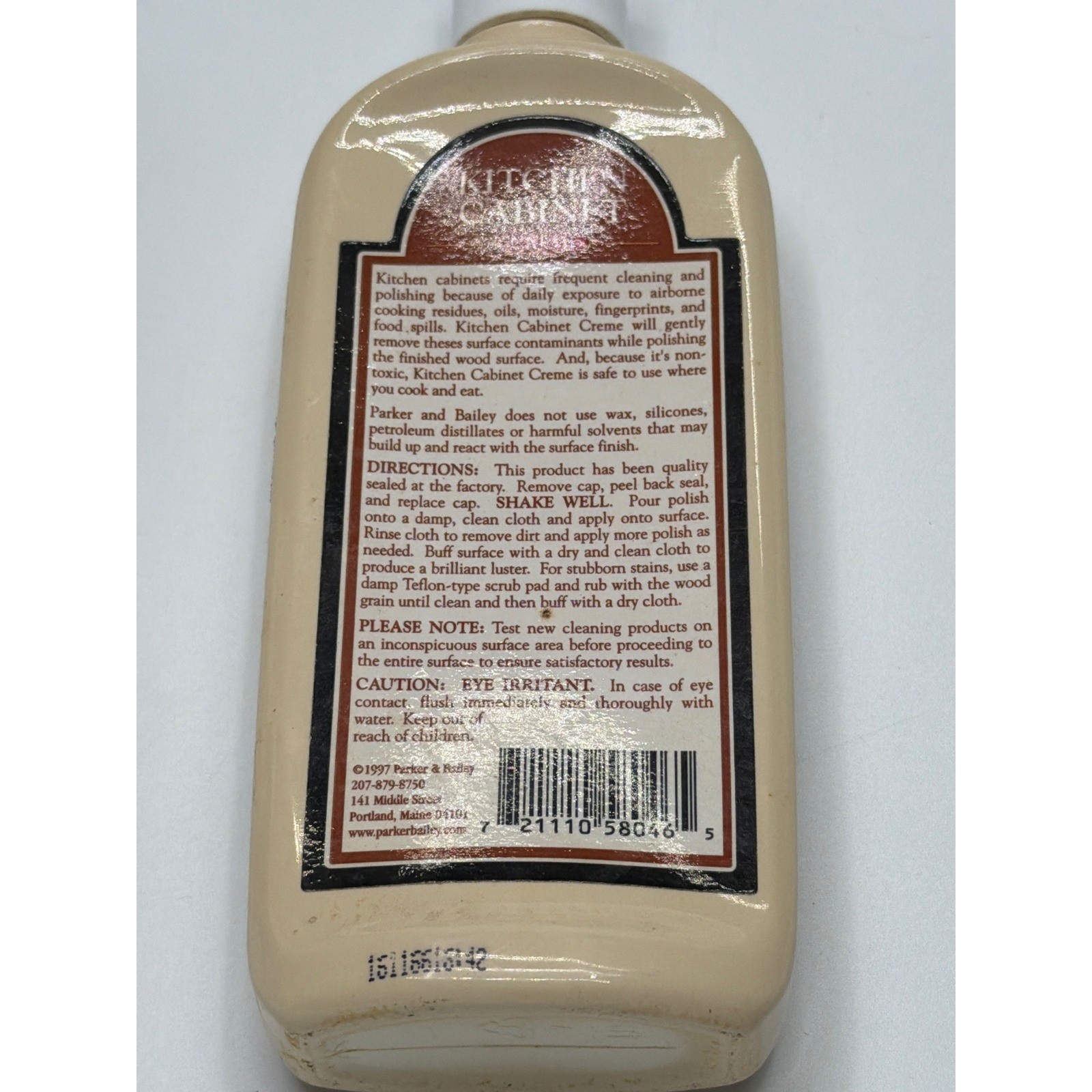 Parker Bailey Kitchen Cabinet Creme Cleaner Polish Restores Wood Finish 8 Oz