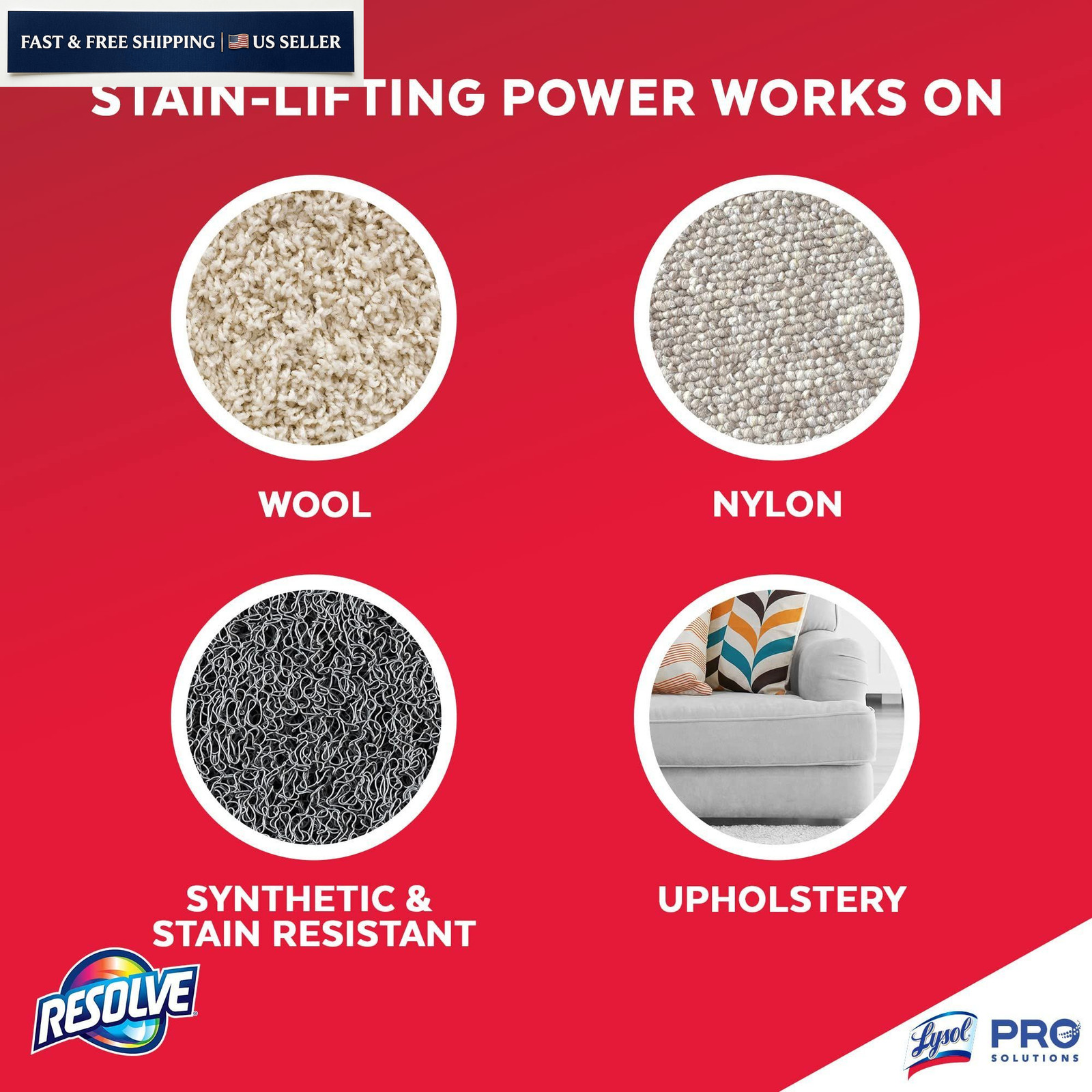 Resolve Professional Strength Spot and Stain Carpet 32 Fl Oz (Pack of 1), tan