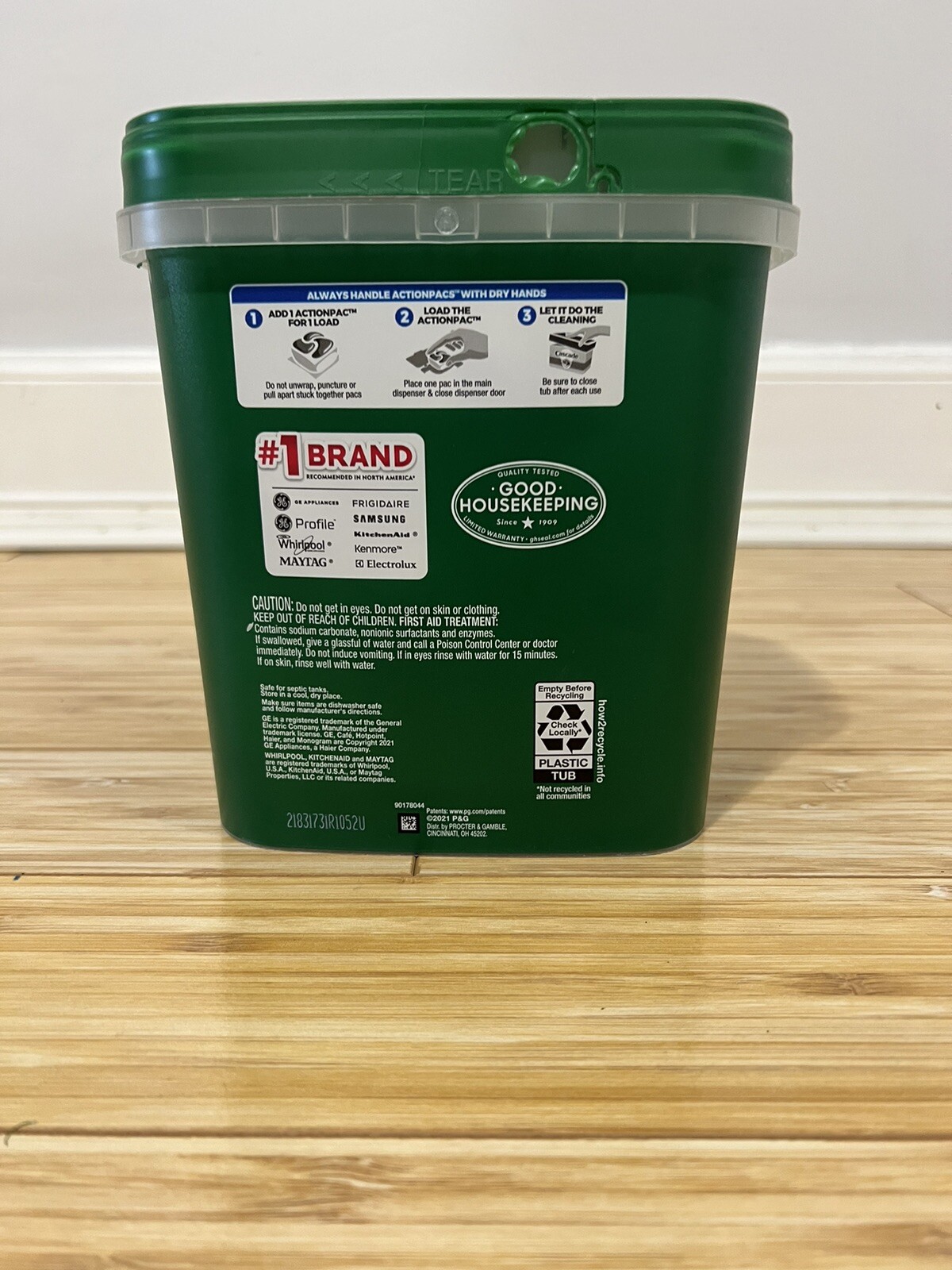 Cascade Complete Fresh Scented Actionpacs Dishwasher Detergent – 78 Count W/Dawn