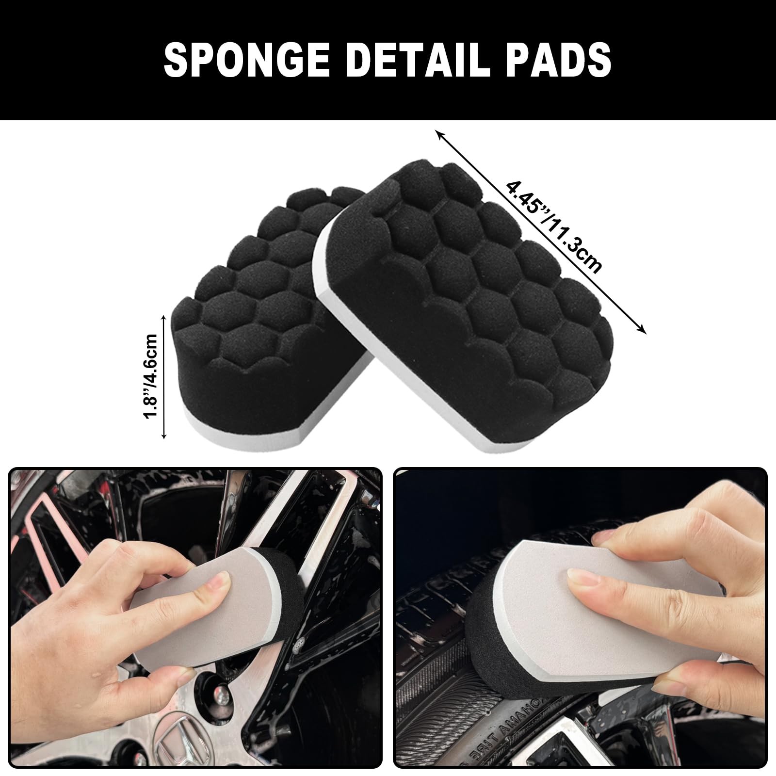 7Pcs Car Wheel Brush kit, Tire Brush, Wheel Cleaner Brush, Soft-bristled Rim …