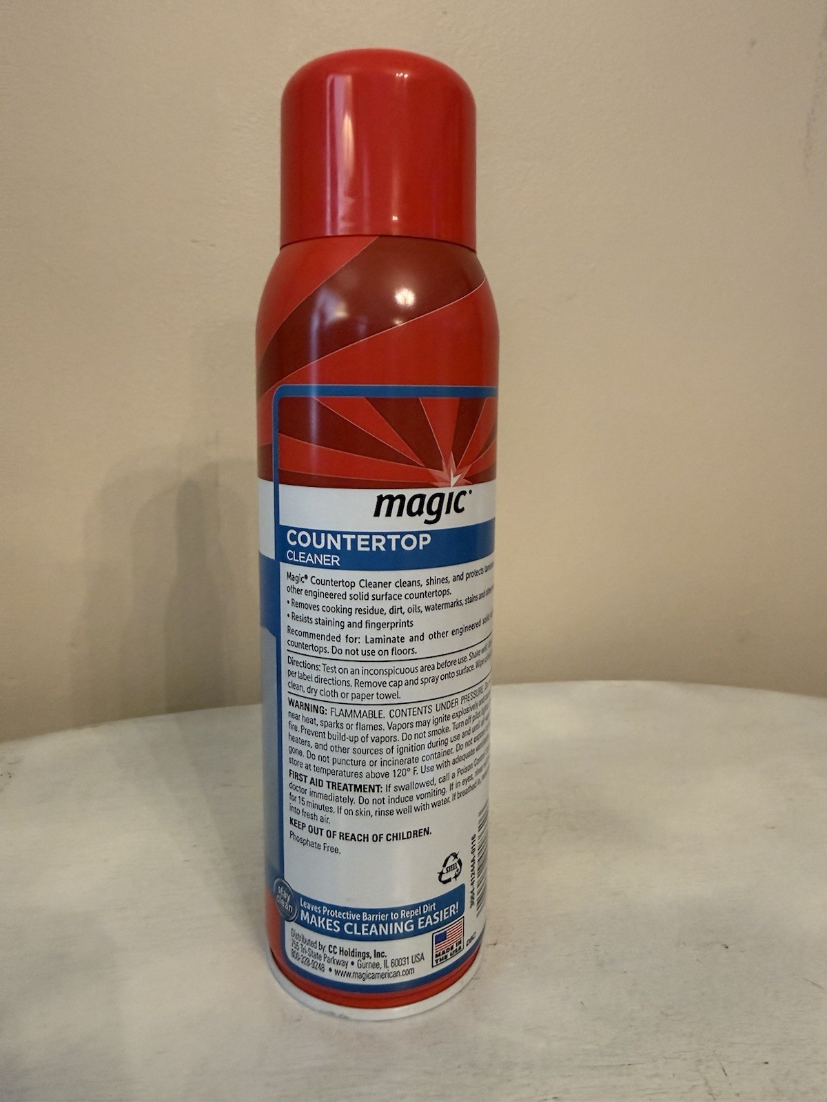 Magic Countertop Cleaner 17 oz Aerosol Spray Can New Discontinued Laminate