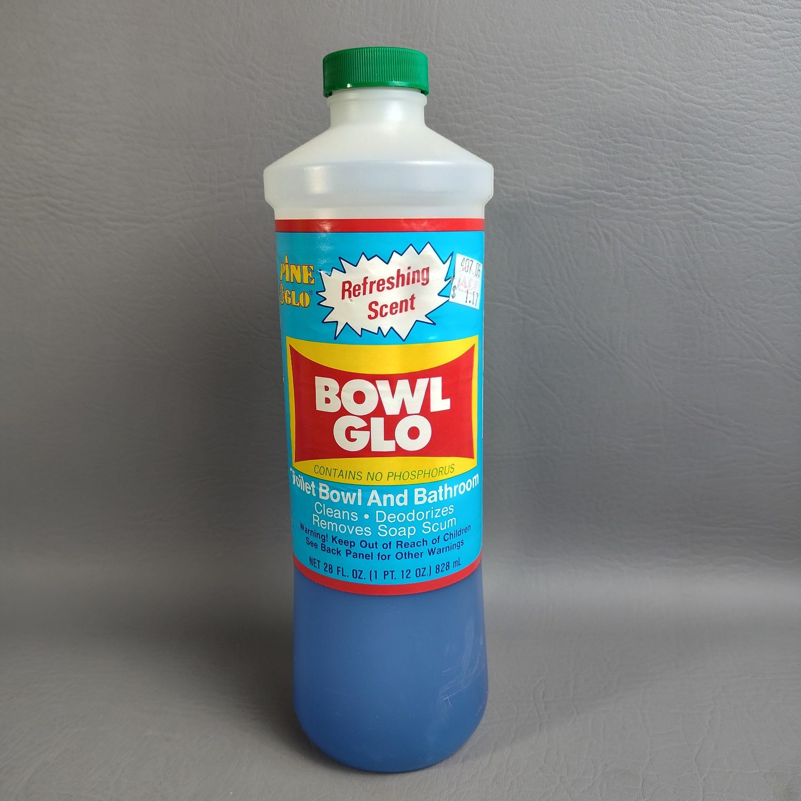 Vintage 1979 Pine Glo Bowl Glo Toilet Bowl Bathroom Cleaner Movie Prop Graphics