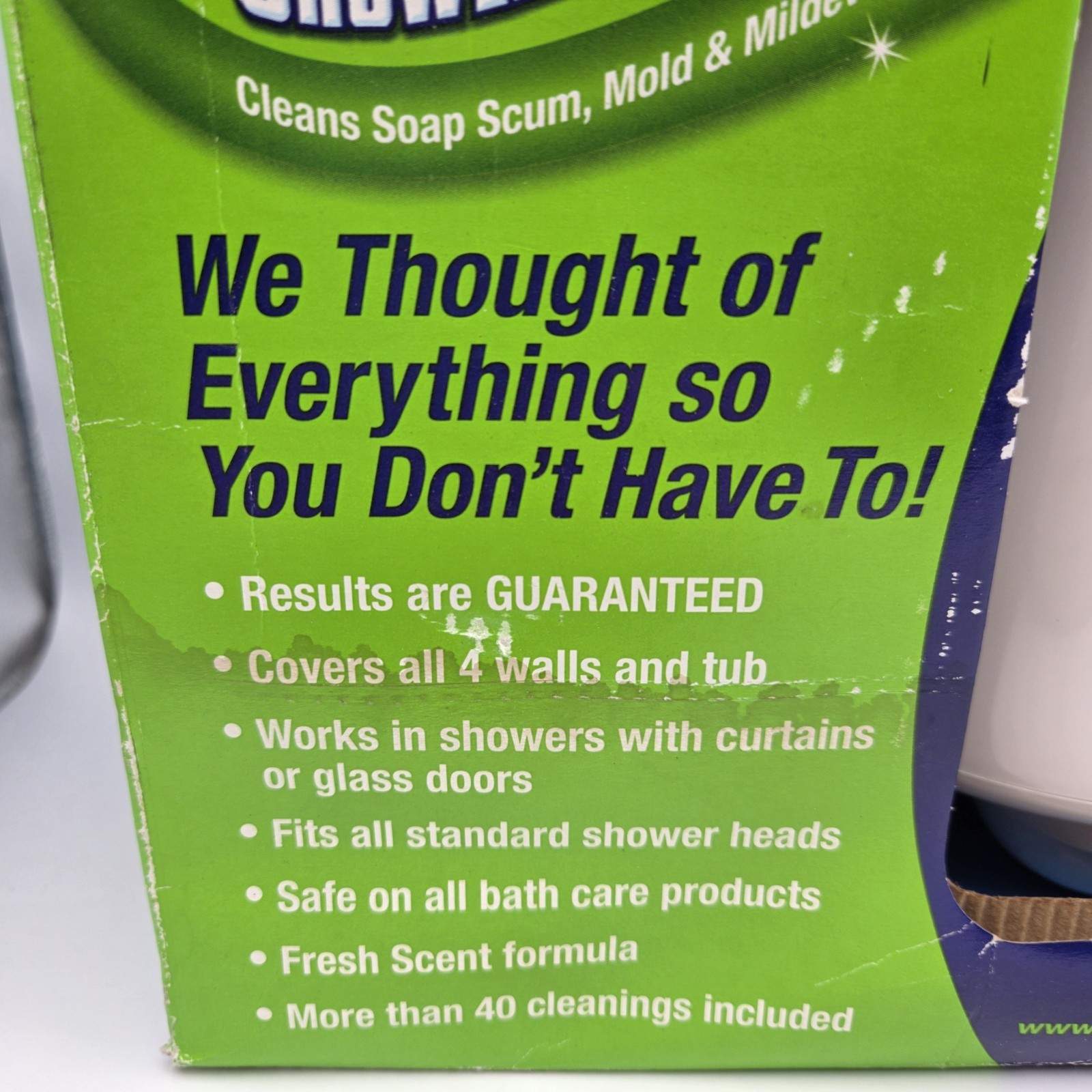 Scrubbing Bubbles Automatic Shower Cleaning Kit With 2 Cleaning Solutions NEW