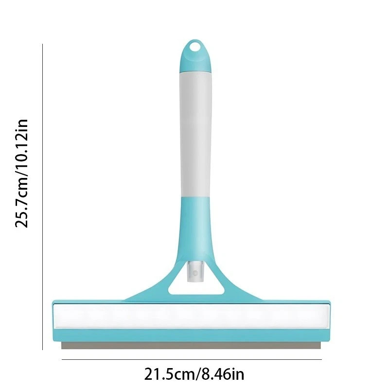 2-in-1 Spray Glass Cleaner Squeegee with Microfiber Pad Window Cleaning Tool