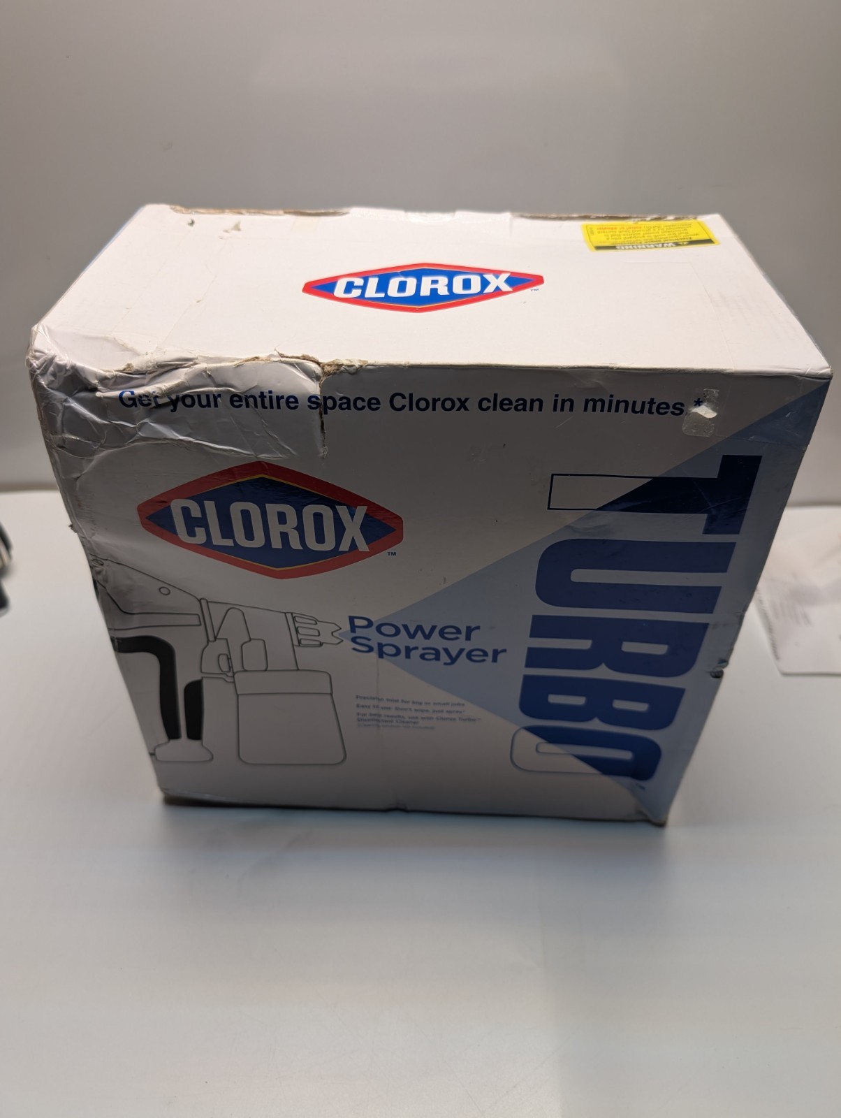 Clorox Turbo Handheld Power Sprayer Cleaner Small Businesse Lightweight New