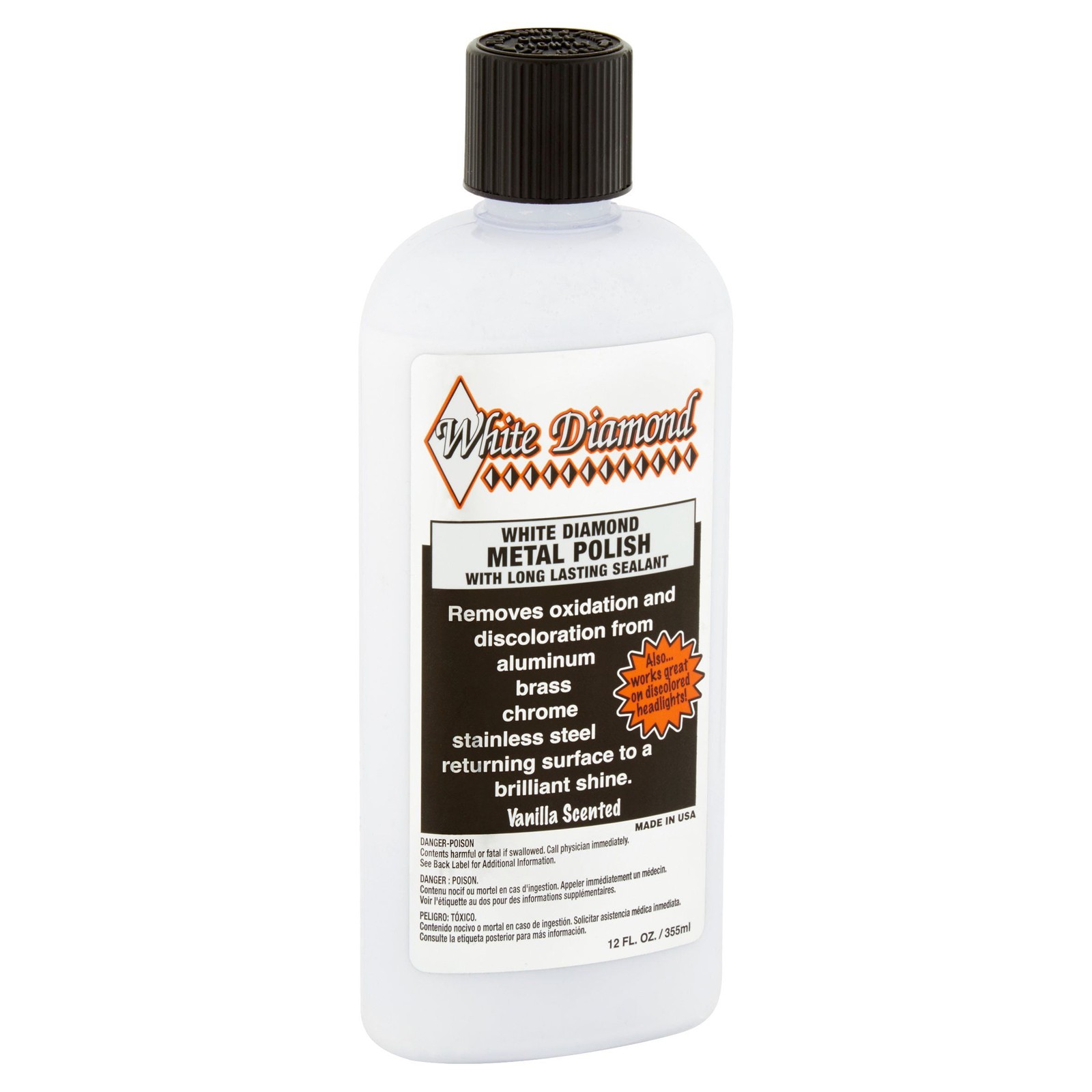 Metal Polish with Long Lasting Sealant, 12 FL. Oz.