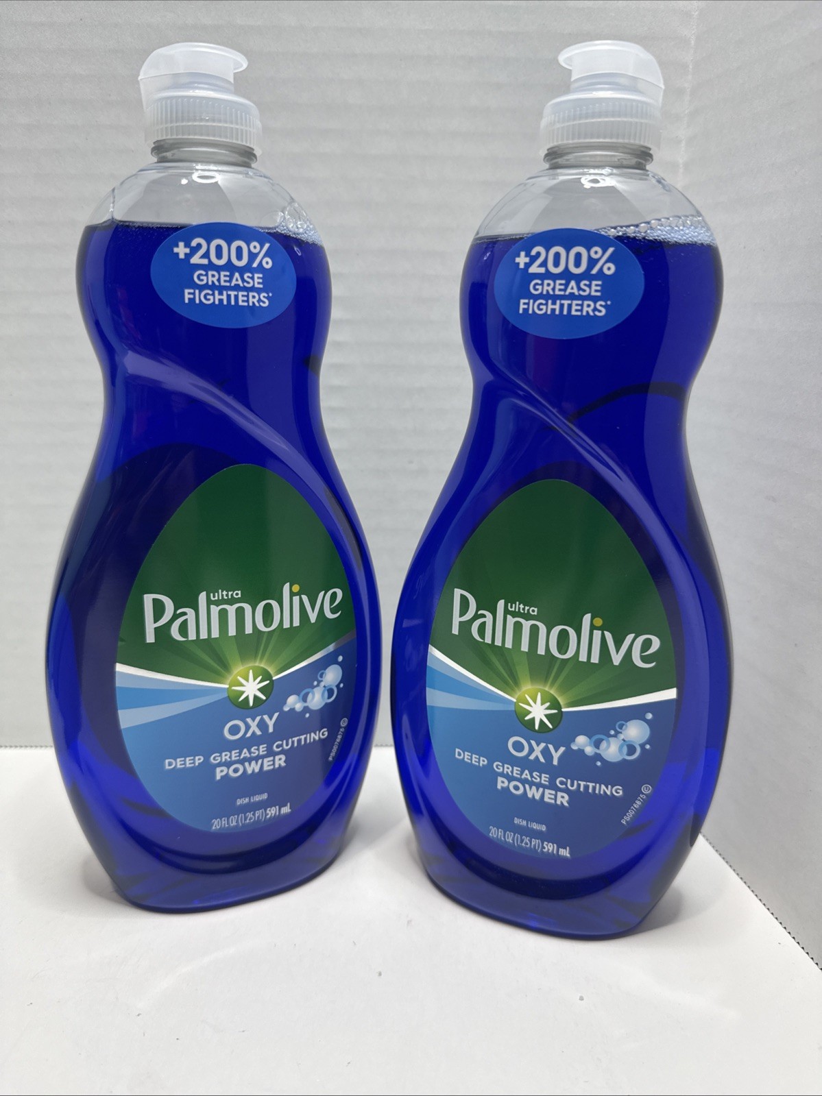 Palmolive Ultra Oxy Dish Soap 2 Pack 20oz Power Degreaser Liquid Tough on Grease