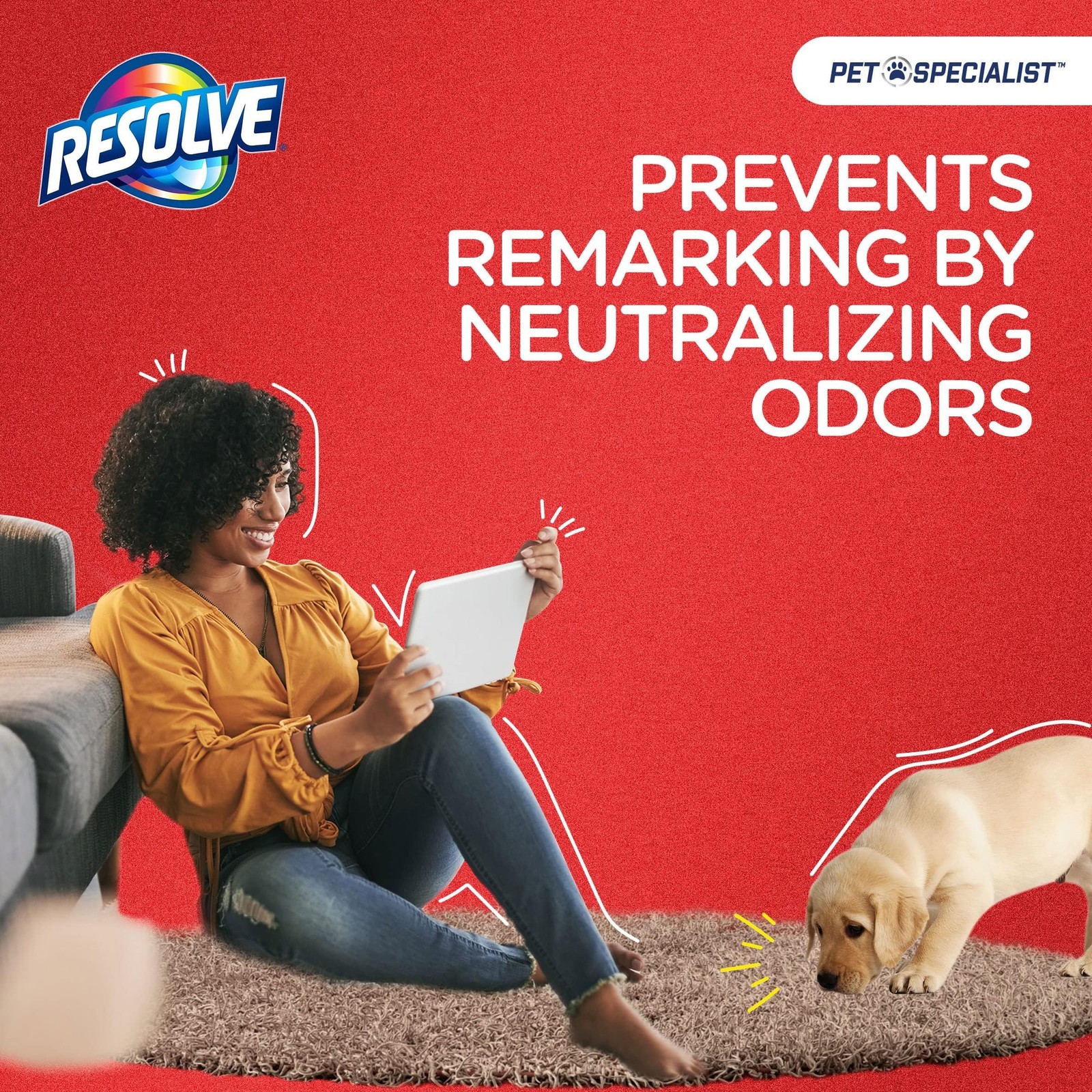 Pet Specialist Heavy Traffic Foam, Carpet Cleaner, Pet Stain and Odor Remover…