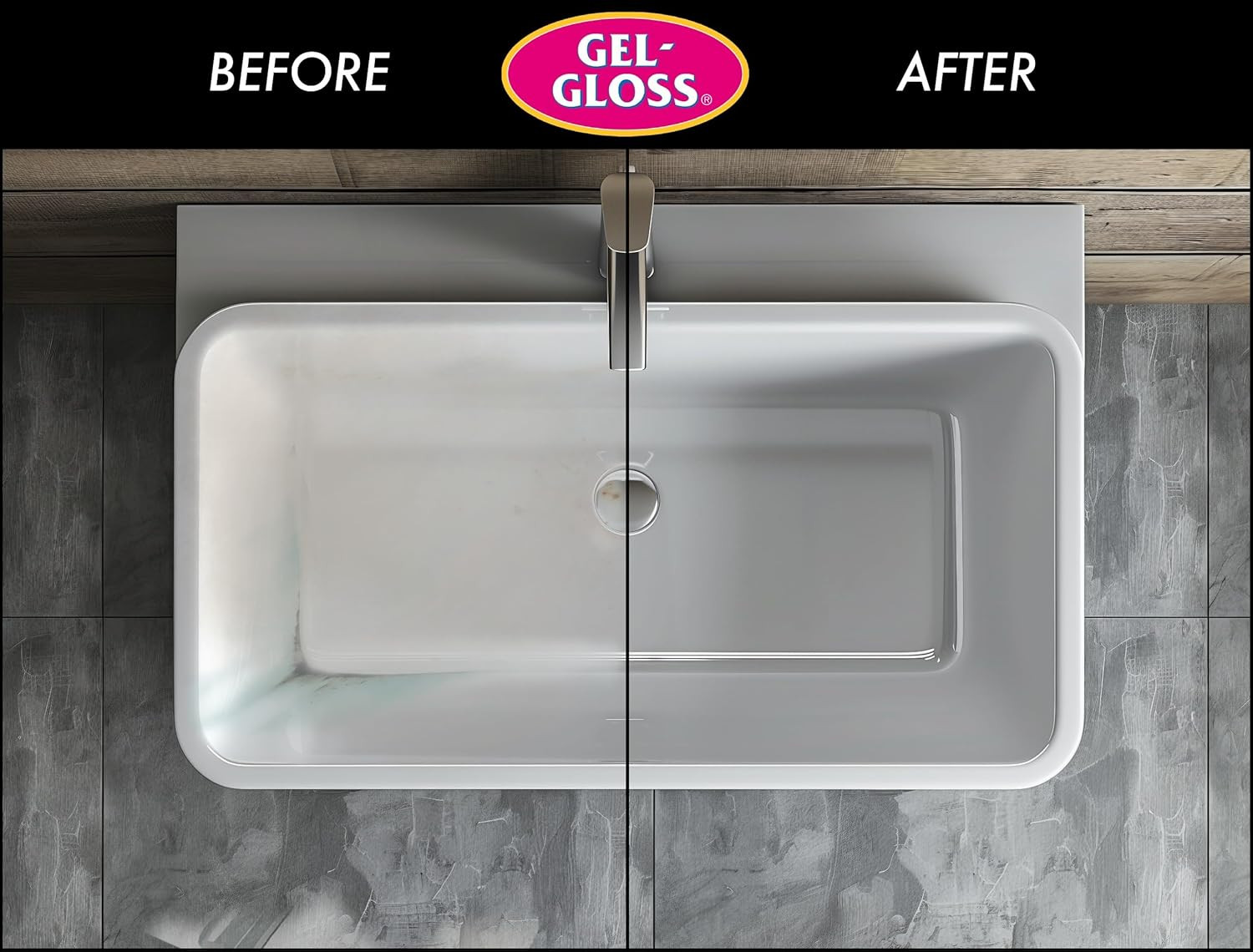 Original Gel Gloss Kitchen and Bath Polish and Protector, 12oz. Aerosol Can, Pin