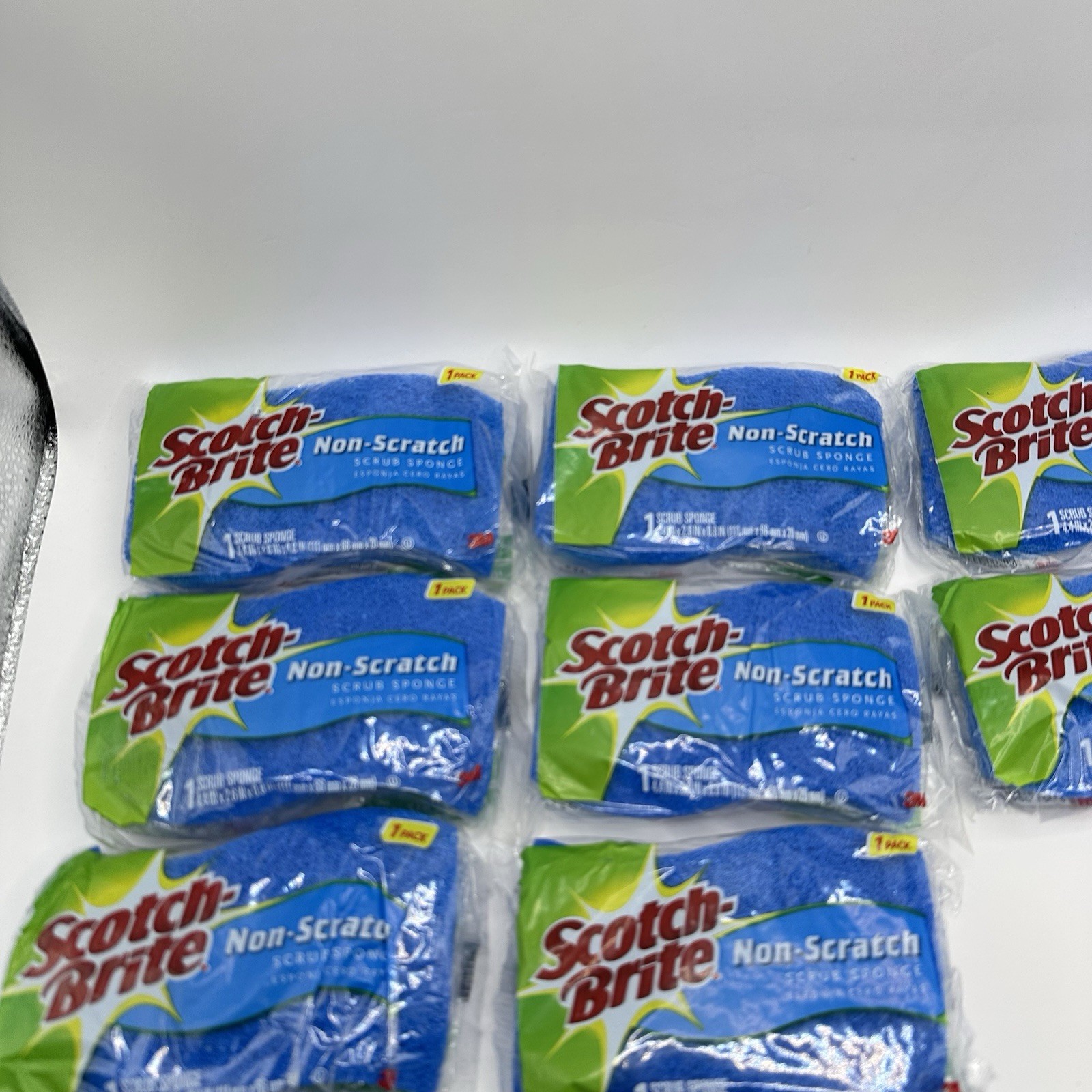 Scotch Brite 3M Non-Scratch Scrub Sponges 12 Pack