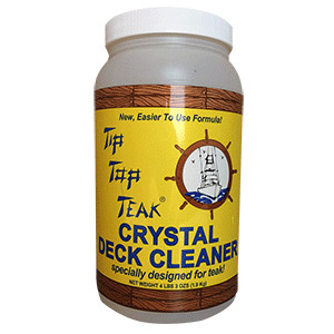 Tip Top Teak Crystal Deck Cleaner – Half Gallon (4lbs 3oz)