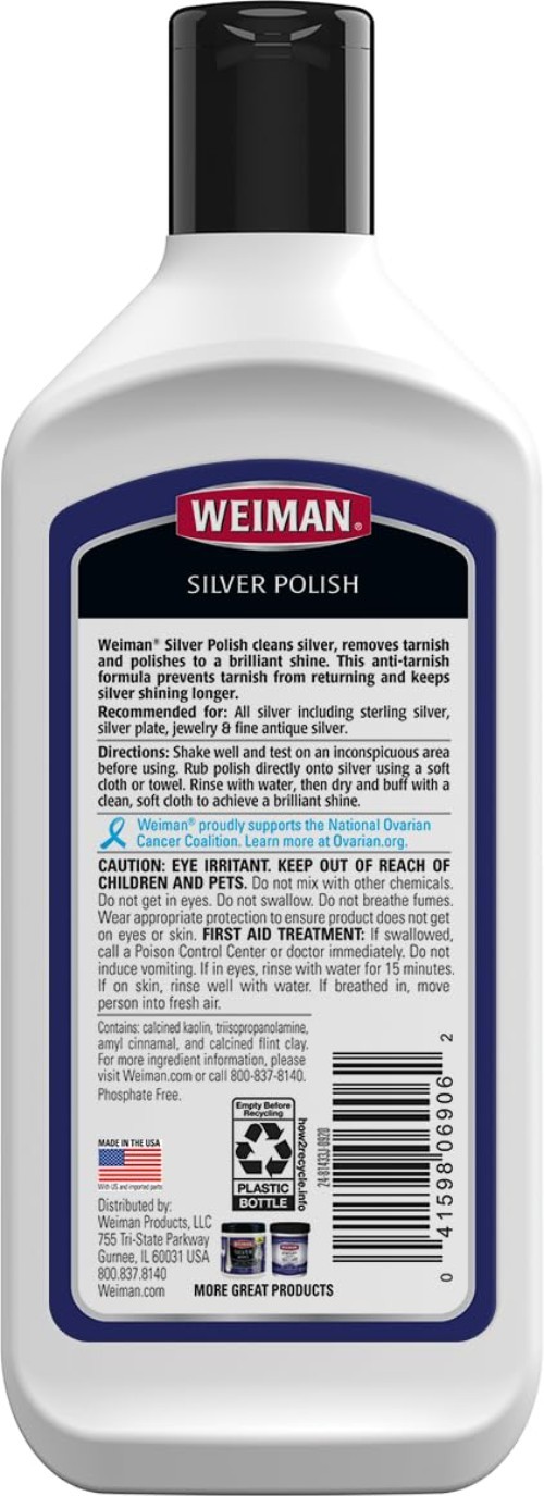 Silver Cream Cleaner 3-in-1 Pack of 6