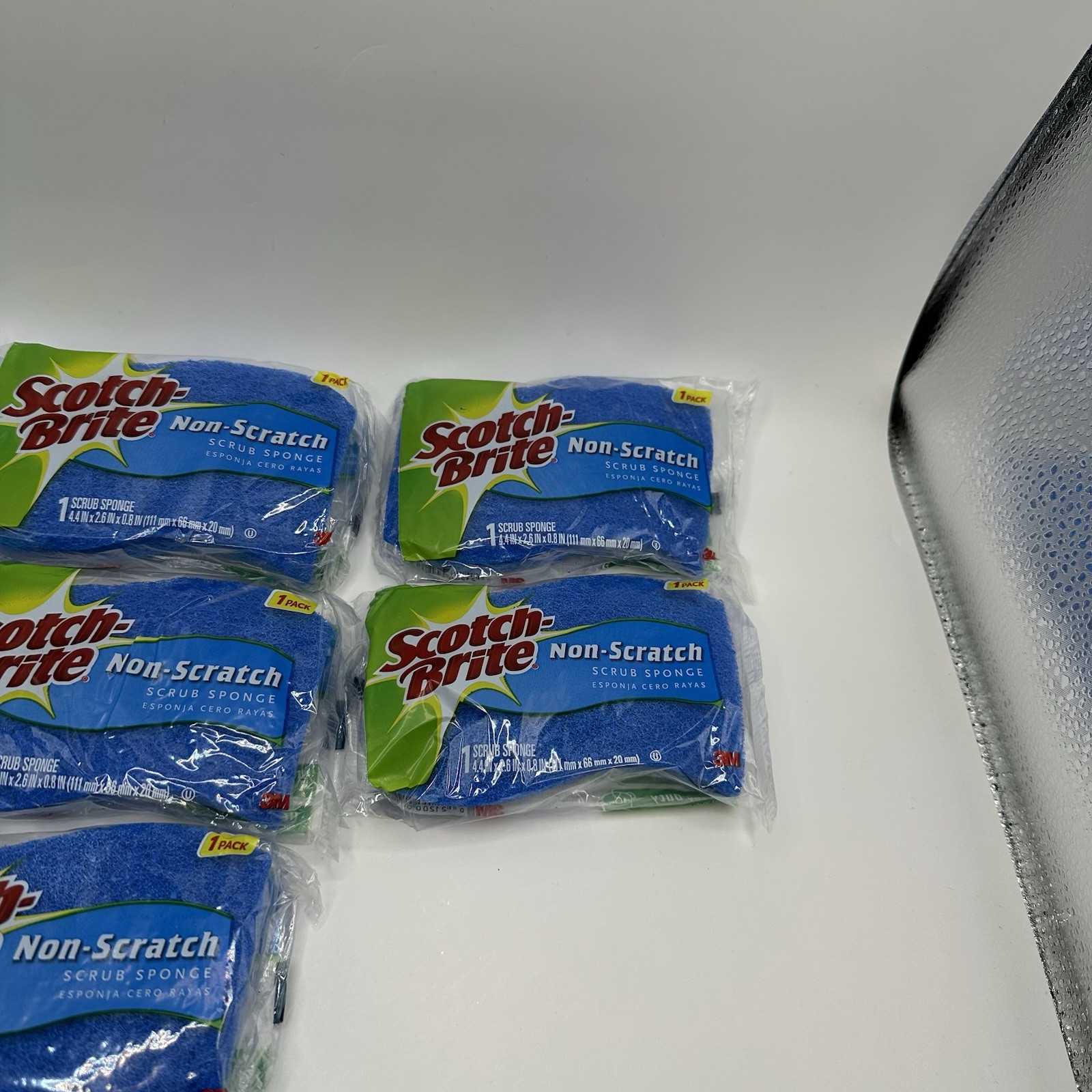 Scotch Brite 3M Non-Scratch Scrub Sponges 12 Pack