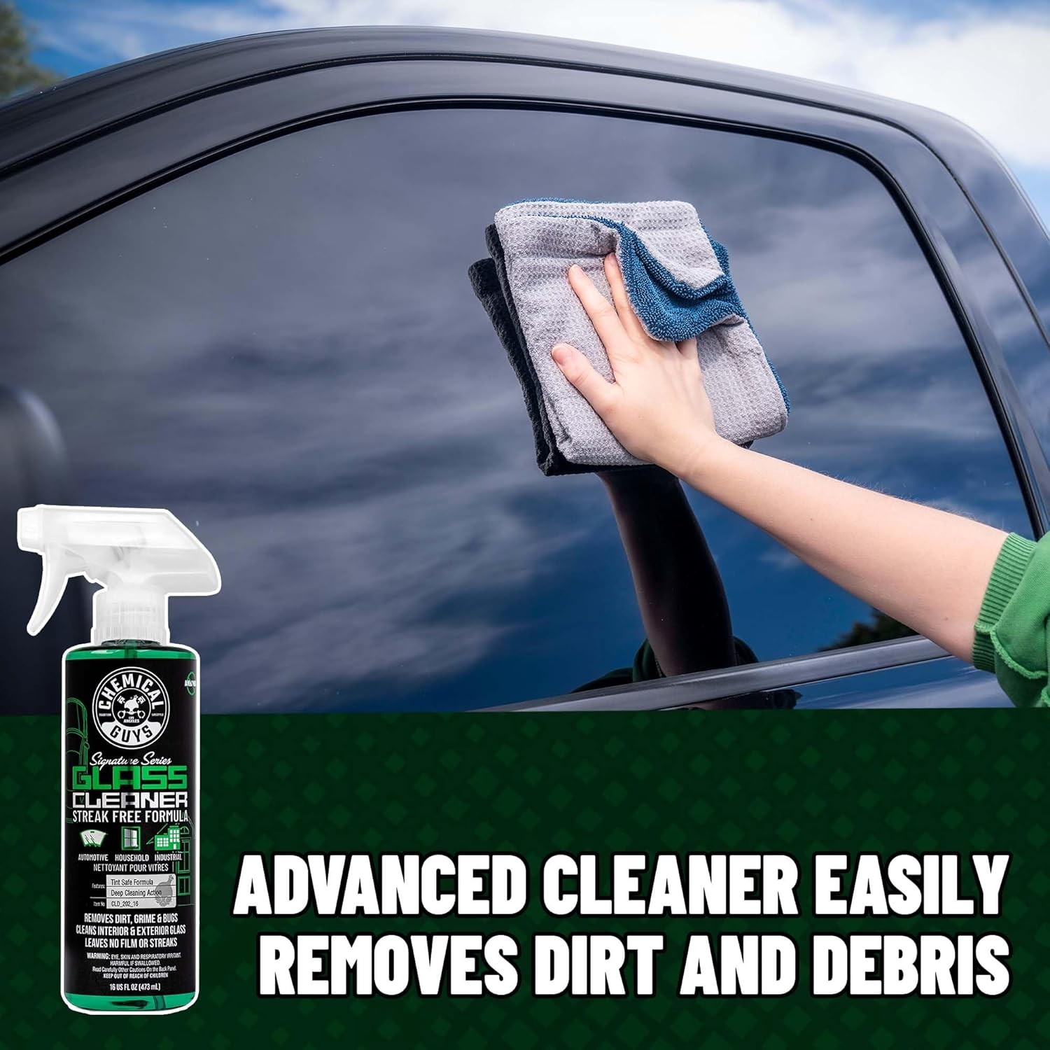 Chemical Guys Glass Cleaner Signature Series – Ammonia-Free Window and Mirror Sp