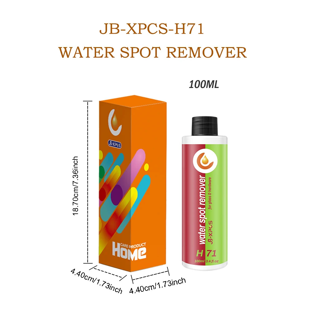 Bathroom Glass Cleaner Hard Water Spot Remover For Shower Door Ceramic Tiles