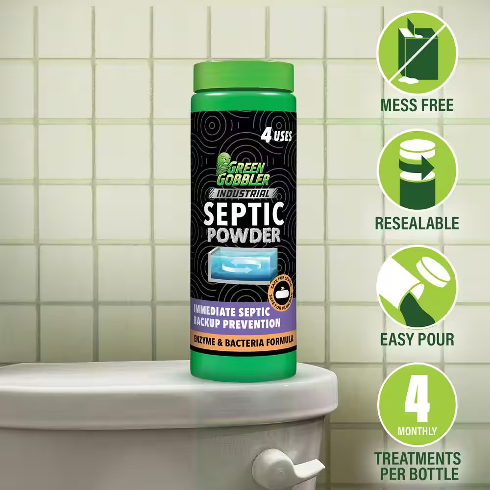 27 Oz. Industrial Septic Powder Drain Cleaner