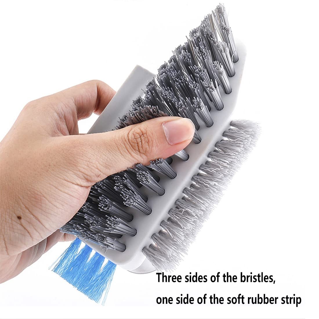 Grout and Corner Scrubber Brush Floor Cleaner for Cleaning Bathroom Kitchen Wall