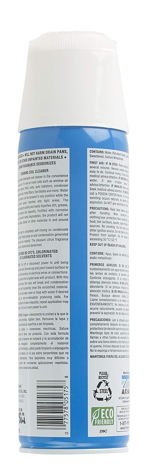 Frost King ACF19 Heavy Duty Foam Coil Cleaner, 19 Oz Aerosol – Cleans AC, HVAC,