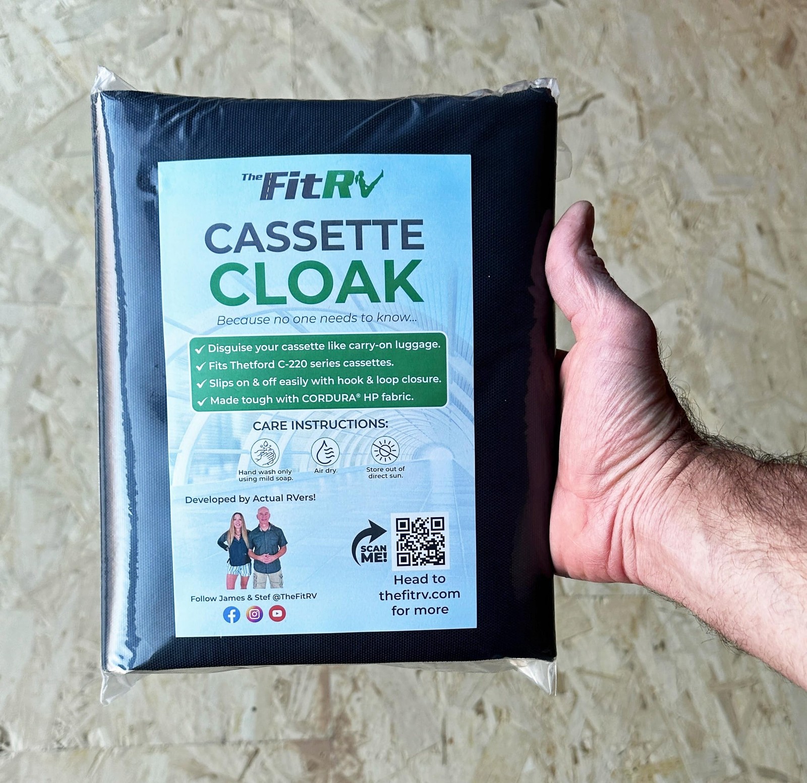 The Fit RV Cassette Cloak | Toilet Cassette Disguise | Fits Thetford C-220 Ca…